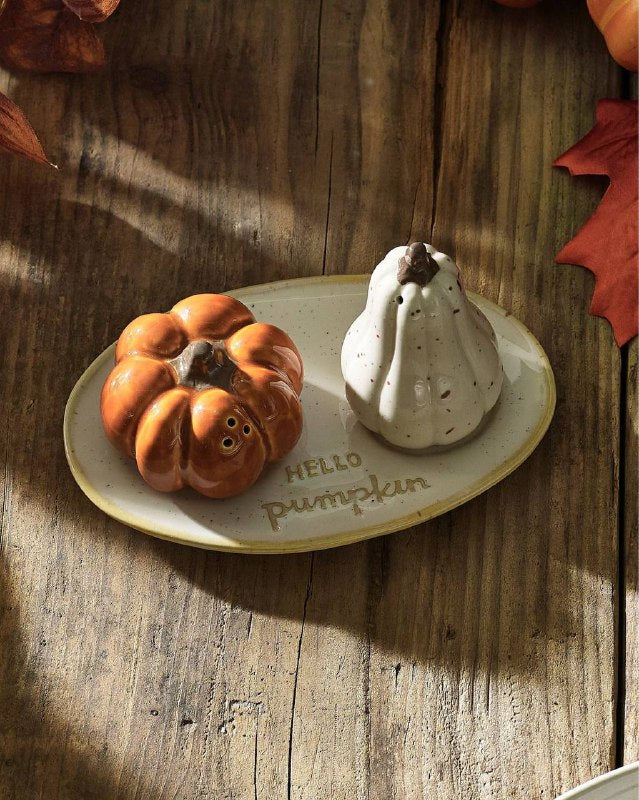 Pumpkin Salt And Pepper Set