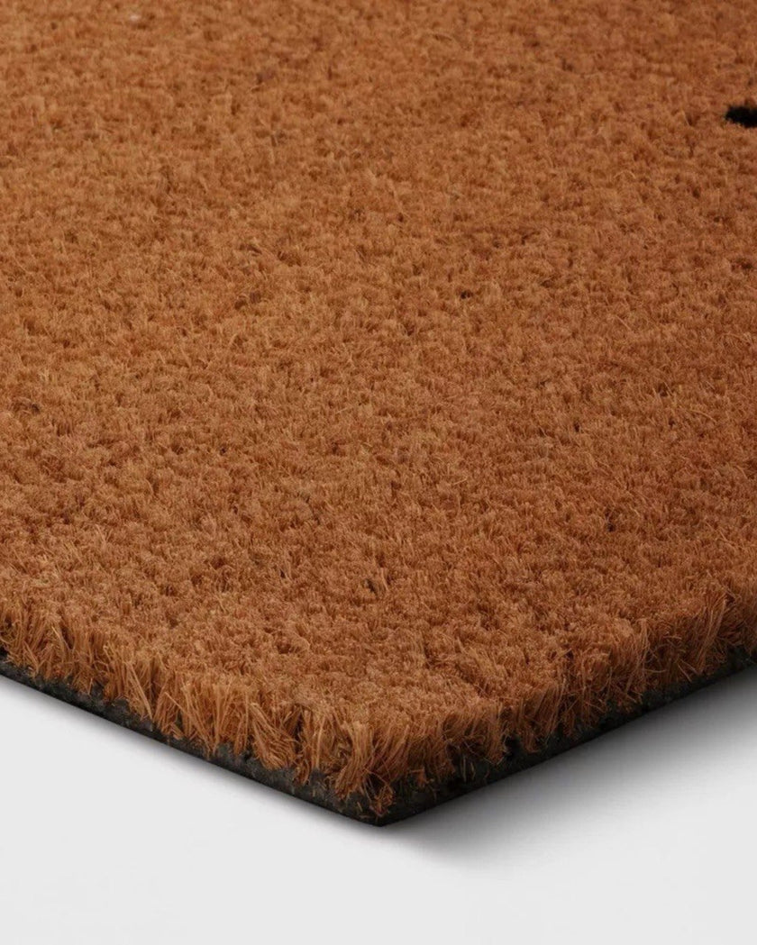 Feels Good to be Home Rectangular Outdoor Door Mat Black