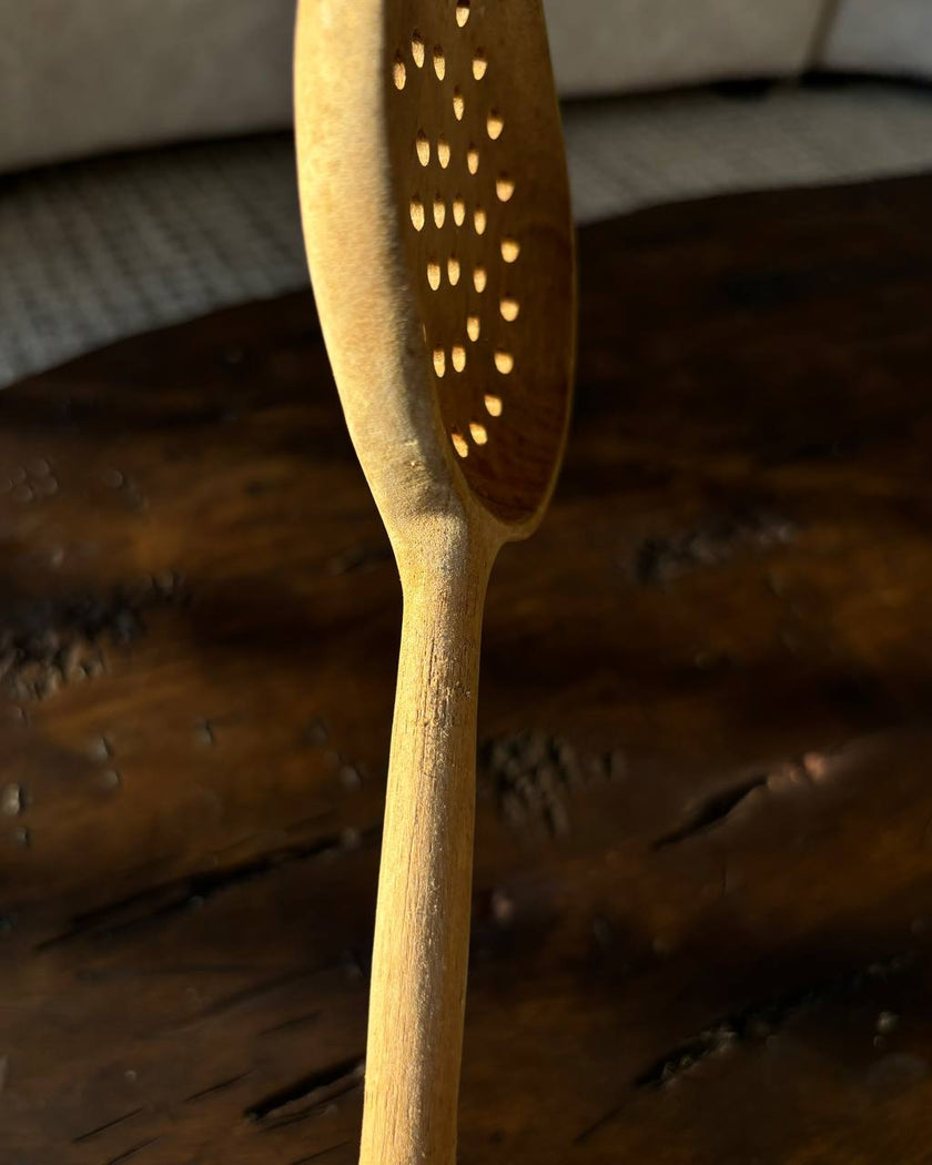 [imperfect] Wooden Drainer Spatula