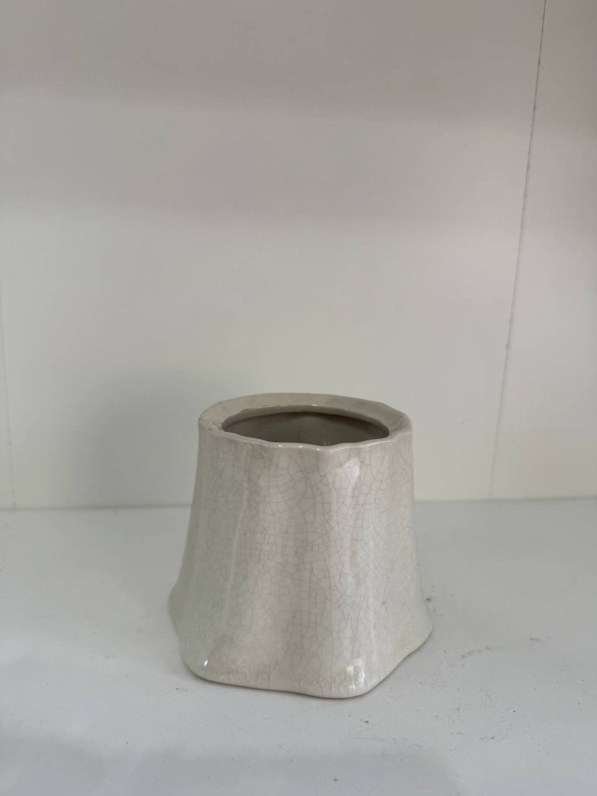 Vintage Inspired Crackle Sugar Canister