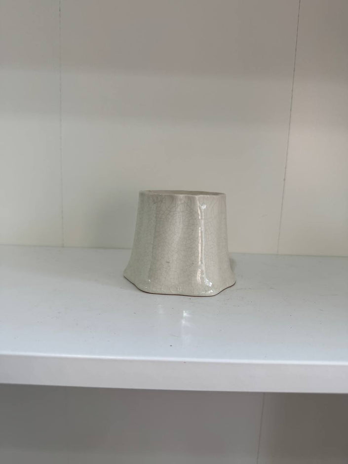 Vintage Inspired Crackle Sugar Canister