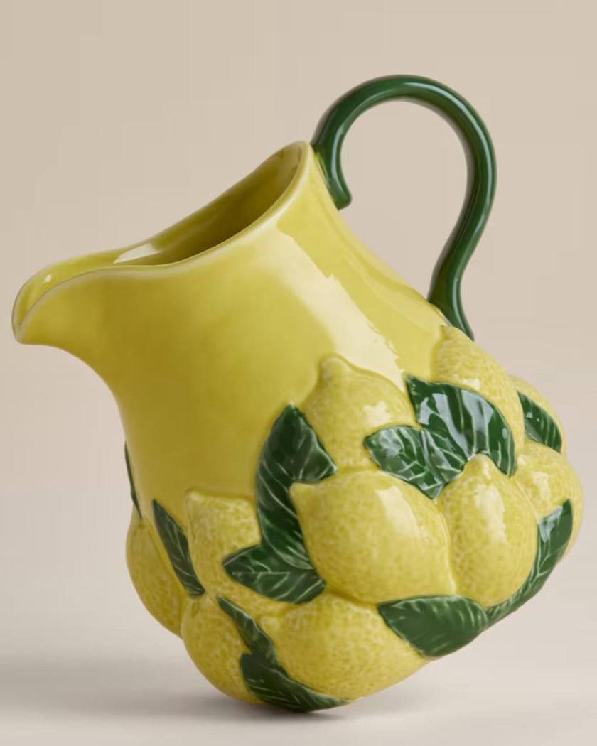 Lemon Jug Embosseed
