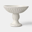 Beaded Ceramic Bowl Ivory