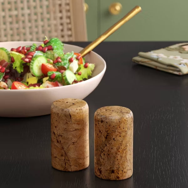 Salt and Pepper Shaker Set Marble