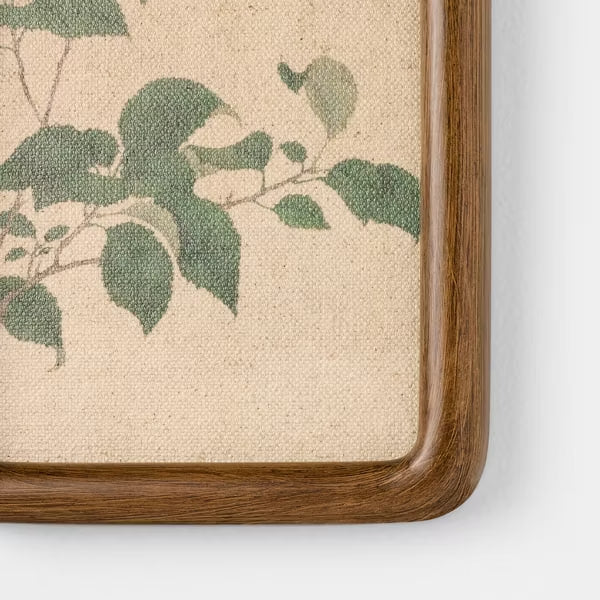 Leafy Fruit Set Wall Art Framed (17 x 24cm)(Set of 2)