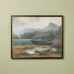 Horizontal Landscape Mountain Framed Wall Art (50 x 60cm)