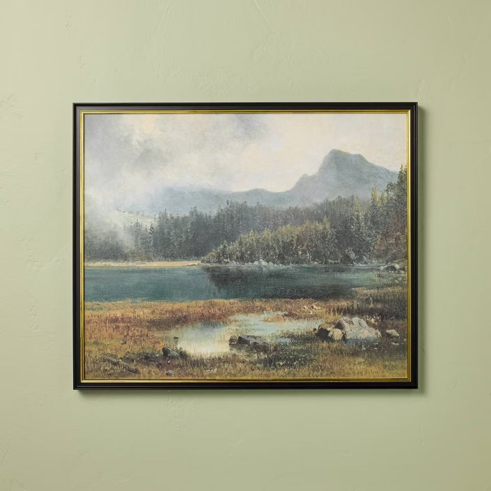 Horizontal Landscape Mountain Framed Wall Art (50 x 60cm)