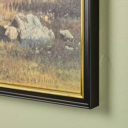 Horizontal Landscape Mountain Framed Wall Art (50 x 60cm)