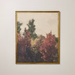 Vertical Fall Tree Framed Wall Art (90 x 76cm)