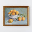 Citrus Harvest Framed Wall Canvas Antique Gold (35 x 45cm)