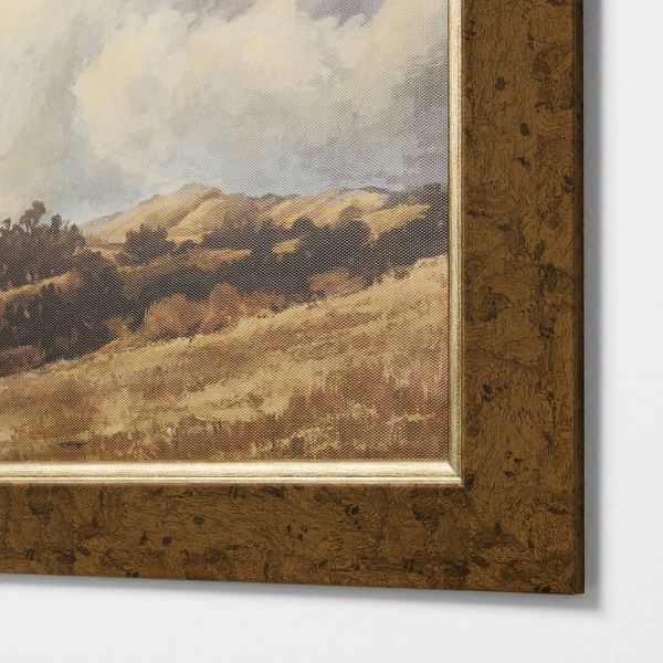 Landscape Wide Wood Frame Wall Art (40 x 30cm)