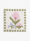 Multi Water Colour Floral Print Mat