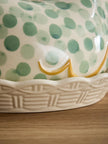Sage Green Chicken Butter Dish