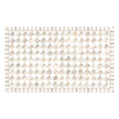Mocha Check 3' x 5' Floor Mat (90cm × 150 cm)