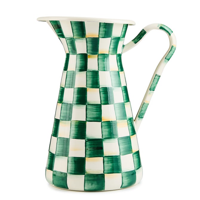 Emerald Check Practical Pitcher (Large, 29cm, 4 Litres)