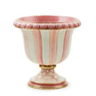 Rosy Stripe Tabletop Urn 19cm