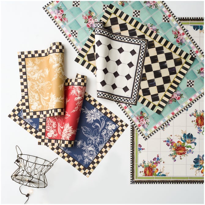 Courtly Check Floor Mat - 2' x 3' (60cm × 90cm)