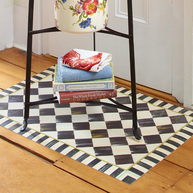 Courtly Check Floor Mat - 2' x 3' (60cm × 90cm)