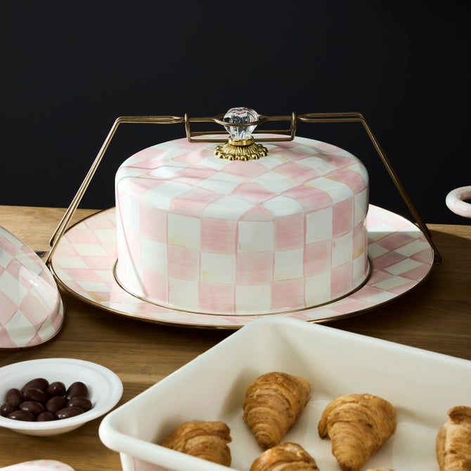 Rosy Check Cake Carrier