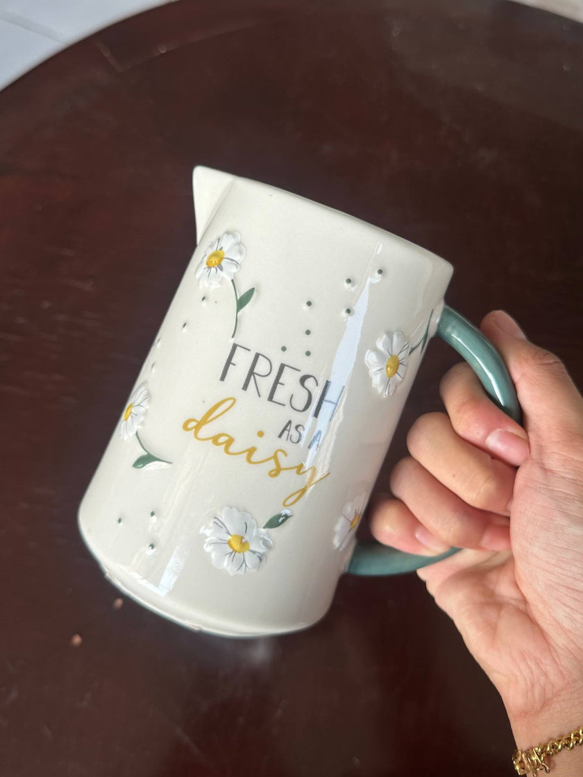 Daisy Milk Jug