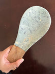 Green Marble and Wood Spoon Rest