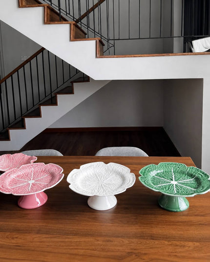 White Cabbage Cake Stand