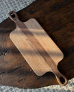 [imperfect] Wooden Serving Board with Double Hole Handle