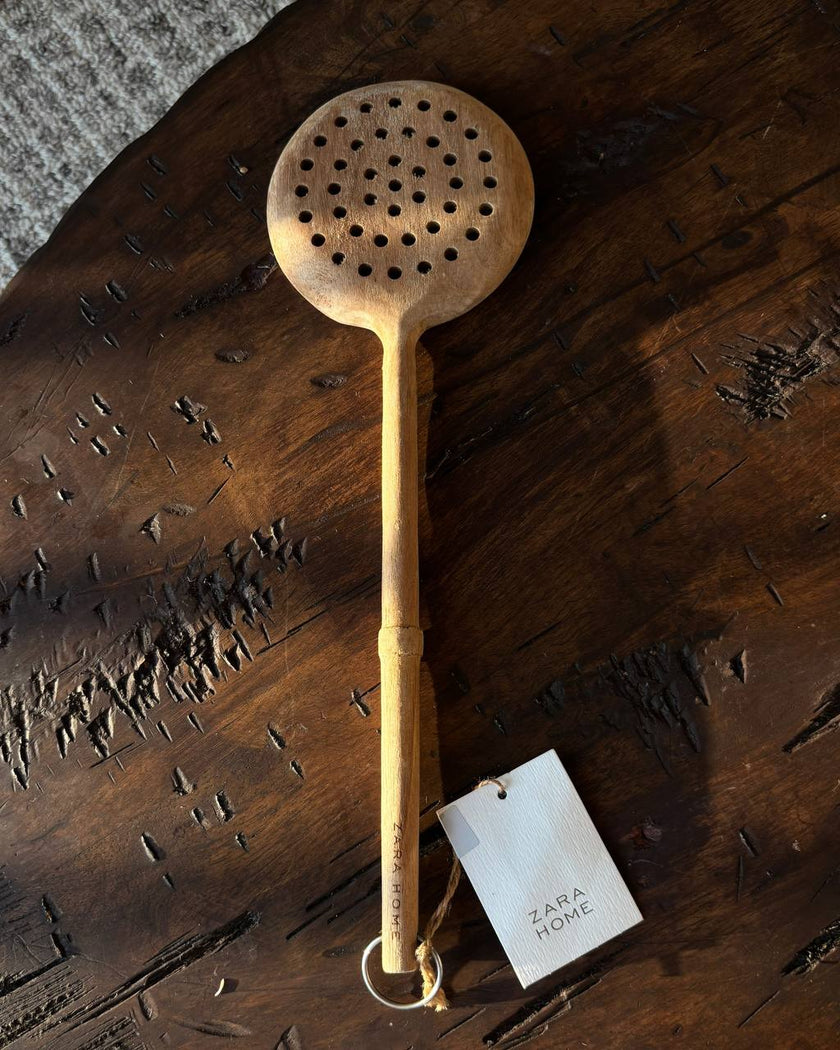 [imperfect] Wooden Drainer Spatula