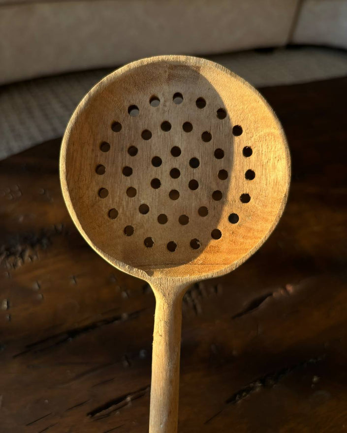 [imperfect] Wooden Drainer Spatula