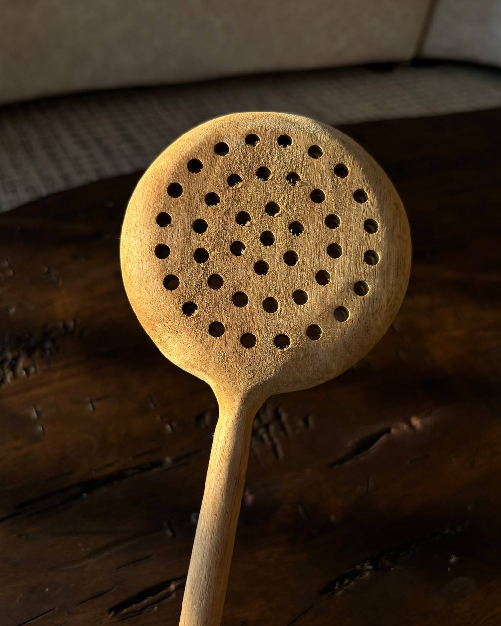 [imperfect] Wooden Drainer Spatula
