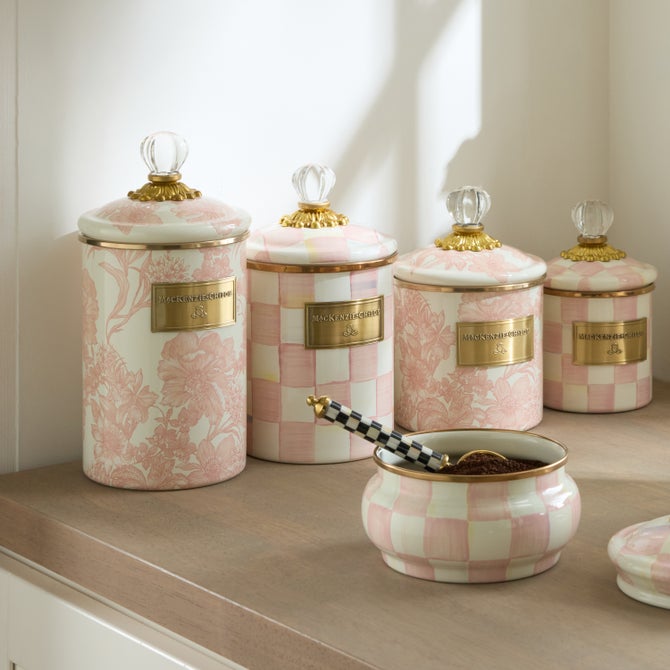 Rosy Check Canisters