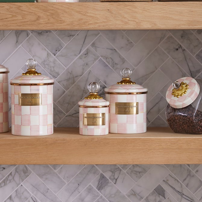 Rosy Check Canisters