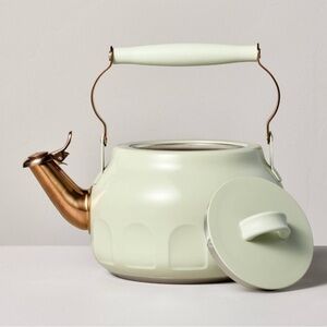 [imperfect] 1.9 litres Stainless Steel Arch Cutout Teapot