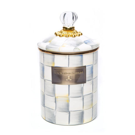 Sterling Check Canisters