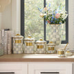 Sterling Check Canisters